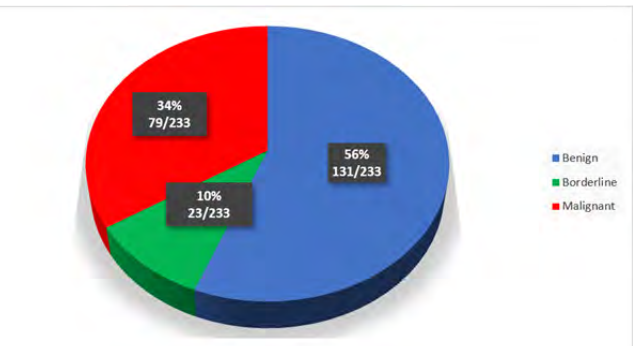 Ovarian Neoplasm Histopathology in The City of Kinshasa